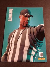 Panini Fortnite Series 1 Striped Soldier Uncommon Outfit Card #143