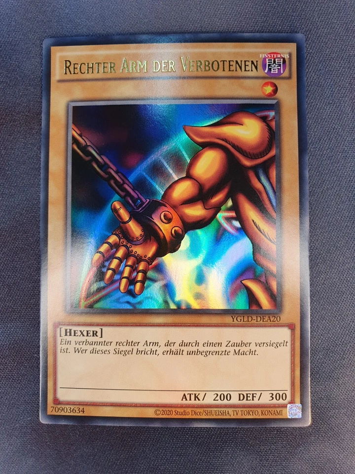 Exodia die Verbotene NEU komplett Set Ultra Rare Deutsch YGLD Yugioh Karten - Bild 3 von 4