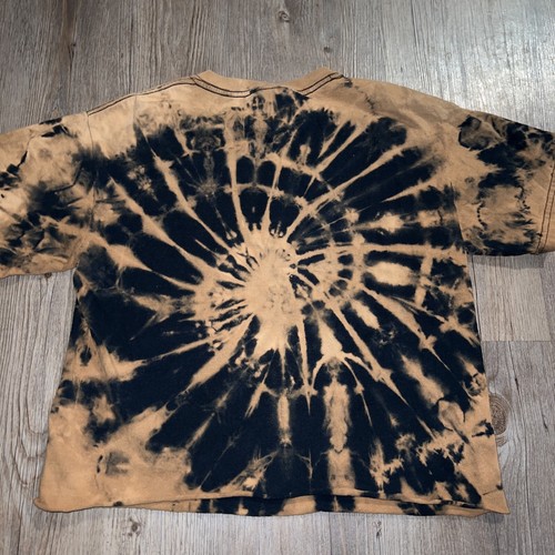 D.A.R.E. To Resist Drugs And Violence Cropped T-shirt Women's Size S Tie Dye - Picture 5 of 5
