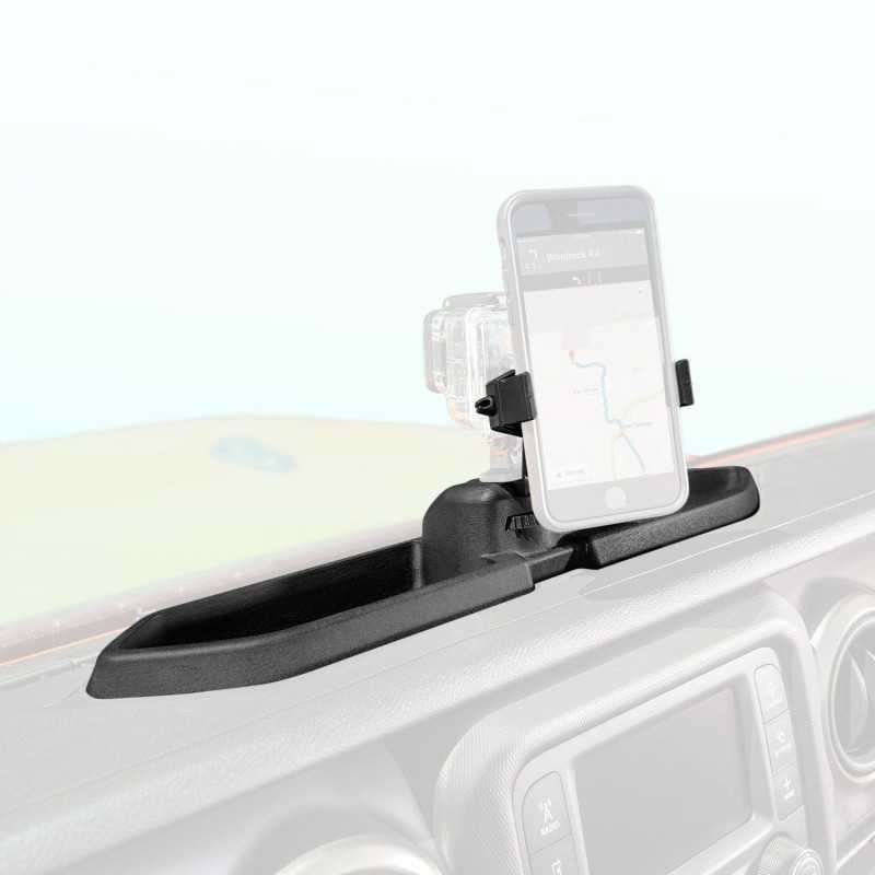 Support téléphone Jeep Wrangler JL accessoire fixation GPS tableau de bord 13551.23