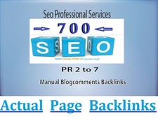 Manually 700 PR2 PR7 DA20 blog comments links on ACTUAL PAGE . SEO