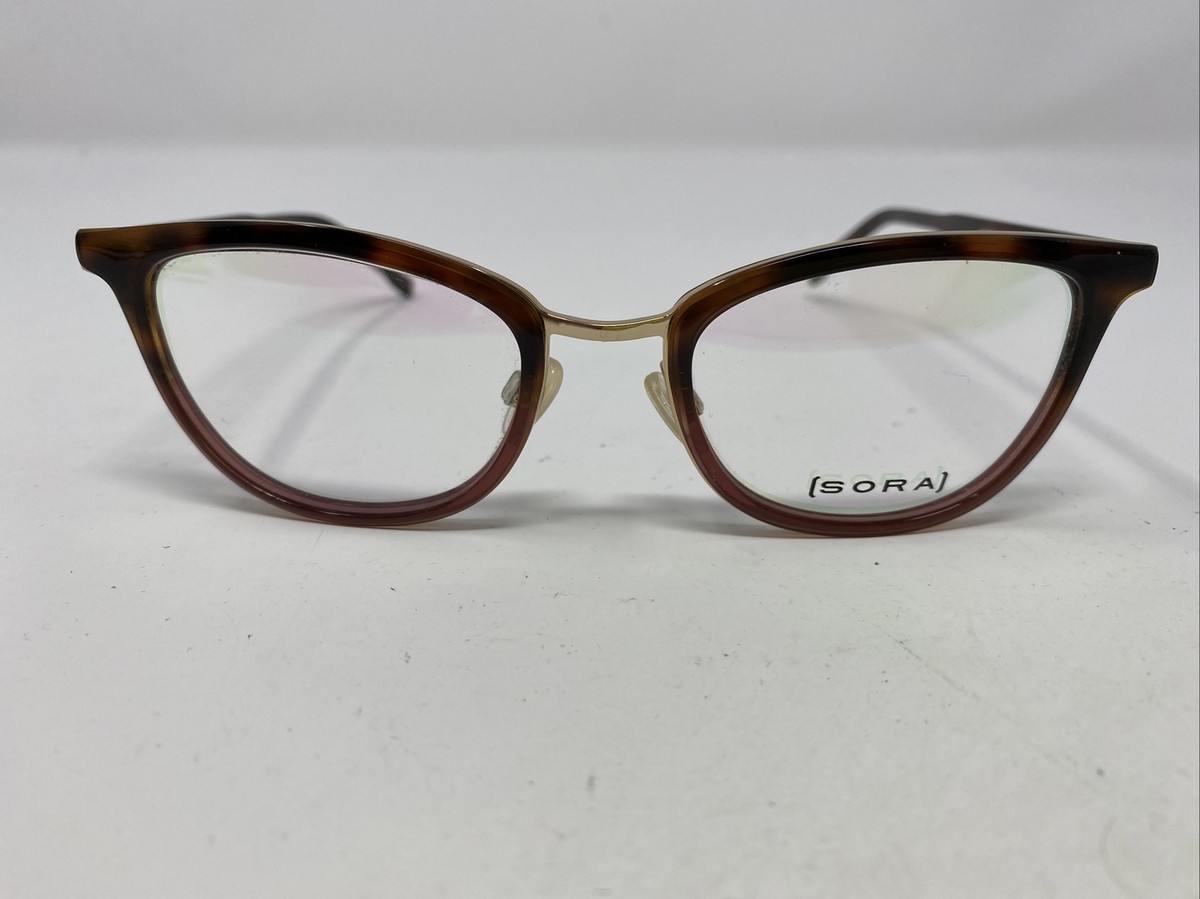 sora☺︎ Sora GIGI C2 49-18-137 Tortoise Fade Full Rim Plastic Eyeglasses