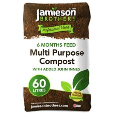 Jamieson Brothers Multi Purpose Compost 60L with John Innes - Garden & Pots Mix