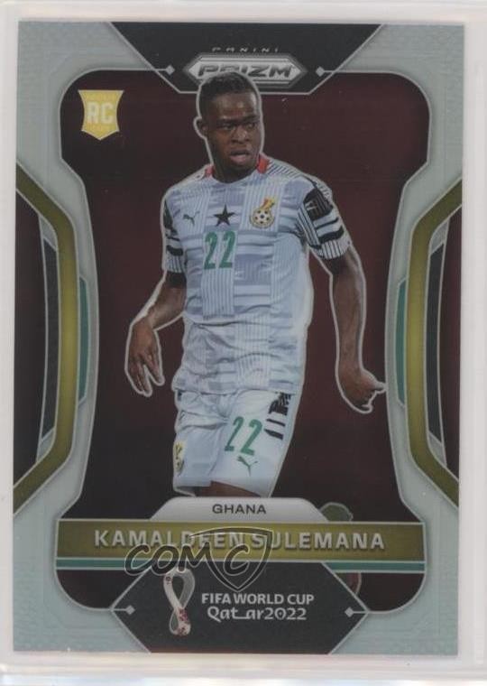 2022 Panini Prizm World Cup Qatar Silver Prizm Kamaldeen Sulemana #233 pe8