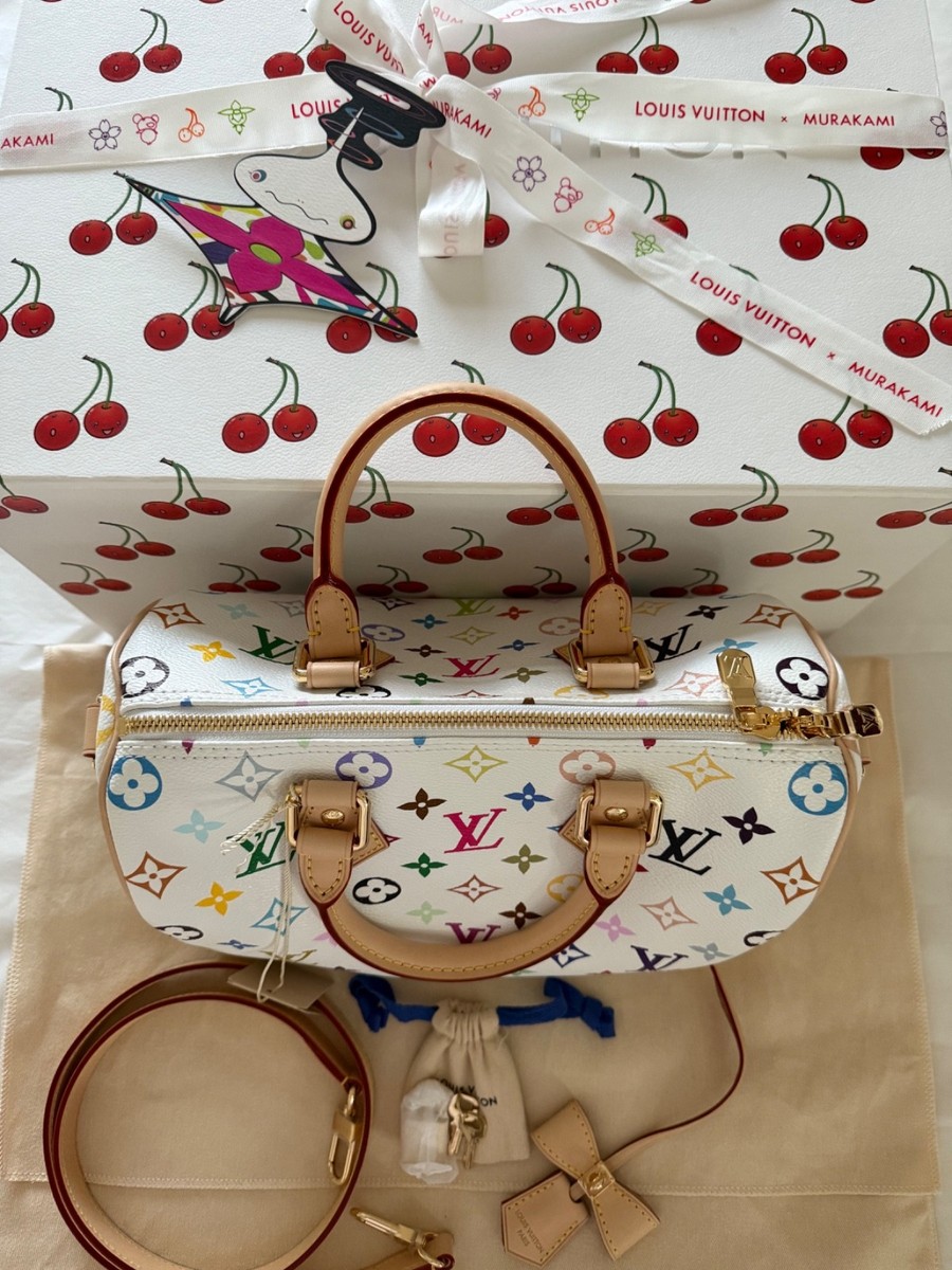 ☆美品☆LOUIS VUITTON Brand New Louis Vuitton X Takashi Murakami 2025 Speedy 25
