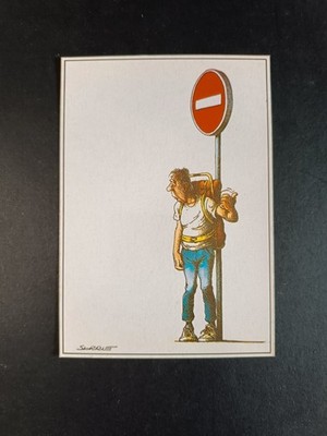 untraveled postcard SERRE GLENAT Les Vacances