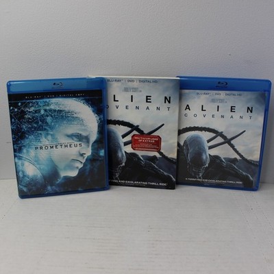 Sci-Fi Blu-ray Bundle 2 Movies Alien Covenant And Prometheus Ridley Scott