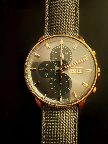 Mido Commander Chronograph Automatic like new (2023)