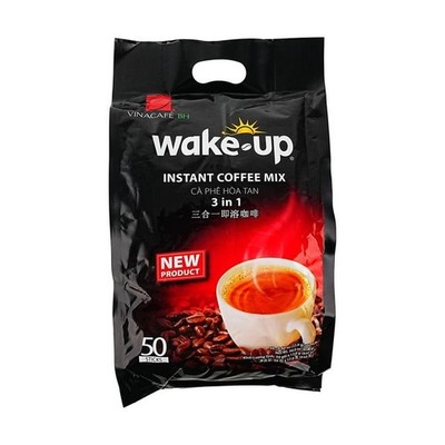 Vietnamese Vinacafe Wake-Up | 3-in-1 Instant Coffee Mix | 50ct (850g)