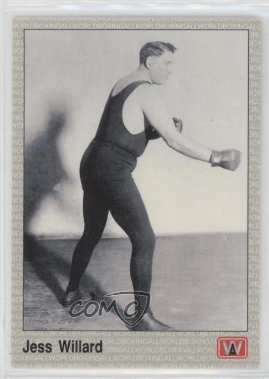 1991 All World Boxing Jess Willard #76 0nr3