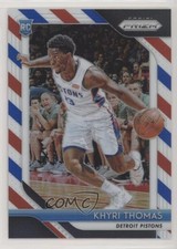 2018-19 Panini Prizm Red White & Blue Prizm Khyri Thomas #122 r2s