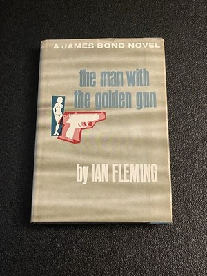 The Man With The Golden Gun (James Bond) Ian Fleming 1965 BCE HC DJ