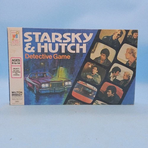 Starsky and Hutch Detective Board Game Milton Bradley VTG 1977 Complete Rare NOS