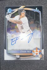 2025 Bowman Draft - Chrome Prospect Autographs Ethan Frey #CPA-EF (AU, RC)