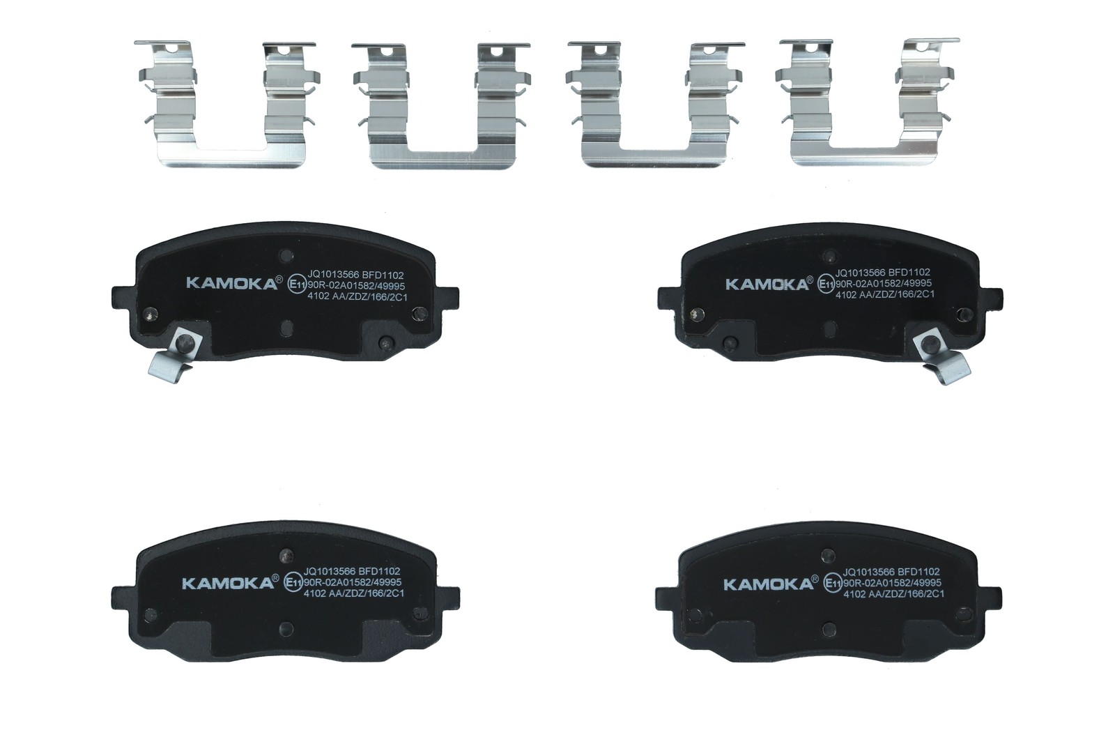 ✅Fits KAMOKA UK�ADY HAMULCOWE JQ1013566 BRAKE PADS FRONT HYUNDAI I10 ⭐UK Seller⭐