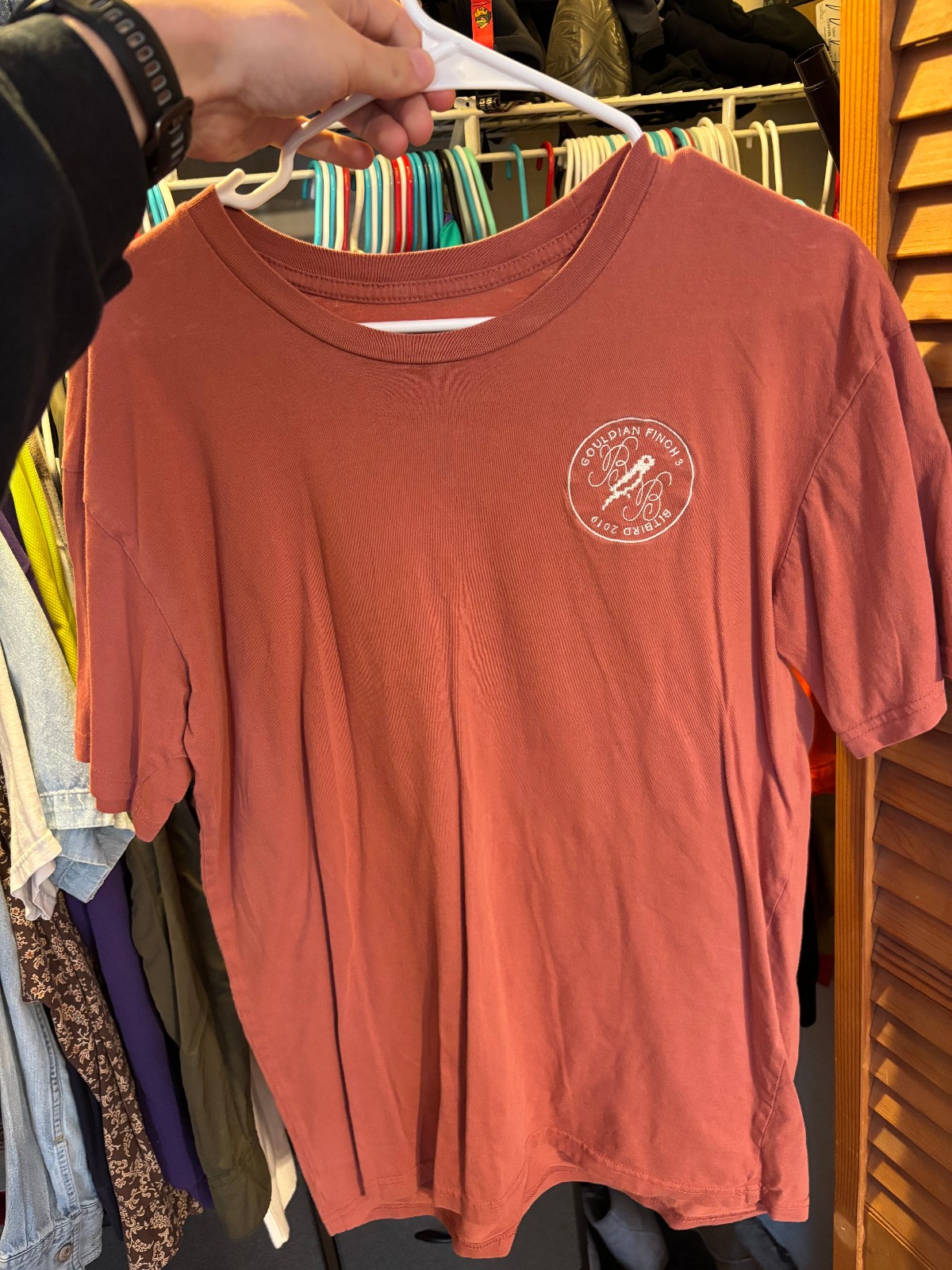 Gouldian Finch 3 T-shirt