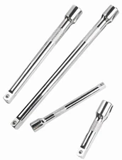 4 Pcs 1/4 Socket Extension Set, Drive Impact Extension Bar Set, Ratchet Exten...