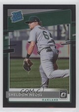 2020 Donruss Optic Rated Rookies Black Prizm 23/25 Sheldon Neuse Rookie RC no9