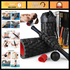 5-in-1 Foam Roller Set for Deep Tissue Massage, Trigger Point Relief  Recovery