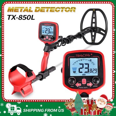 **TX-850L Metal Detector 11'' Coil Waterproof Gold Finder High Sensitive Hunter**