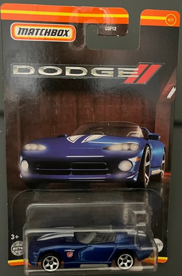 #ad MATCHBOX DODGE VIPER RT 10 BLUE 4 12. SEE COMBINED OFFERS $3.99