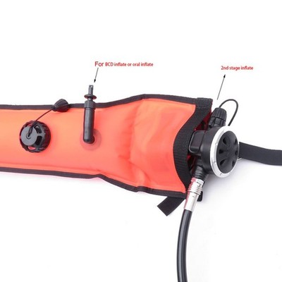 Diver Below Signal 30m Saitenspule 316 Edelstahl Snap Easy Carry Design