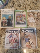 5 Doll And Doll Clothing Patterns