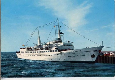 20055277 - Seebaederschiff -Wilhelmshaven-,J.P. Jantzen Schifffahrt 1976