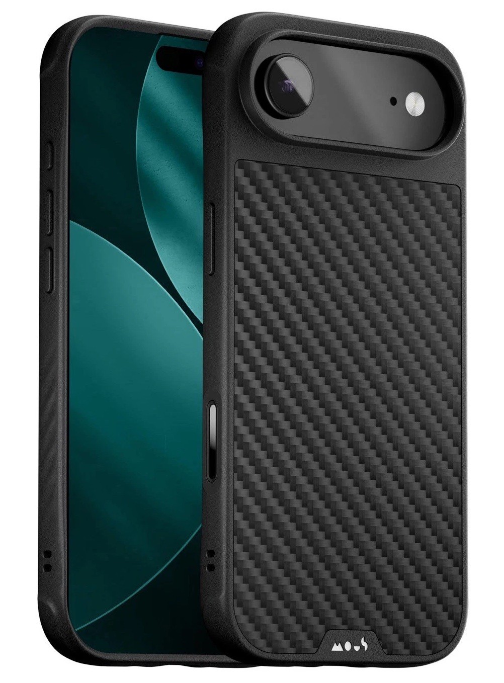 Mous Case for iPhone Air Compatible with MagSafe - Limitless - Carbon Fibre