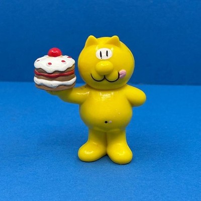 Rare Vintage Henry's Cat Cult TV Cartoon Artoy PVC Toy Figure 1990s