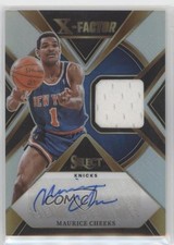 2023 Select X Factor Memorabilia Signatures 69/125 Maurice Cheeks Auto HOF 00rs
