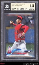 2018 Topps Chrome Update #HMT1 Shohei Ohtani RC ROOKIE ANGELS BGS 9.5