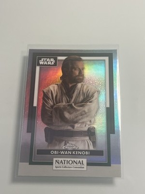 2026 Topps Chrome The National NSCC Star Wars Obi-Wan Kenobi Refractor #SW-05