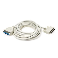 4.5m DB25 Pin Male to Centronics 36 Pin Male Parallel Printer Cable IEEE1284