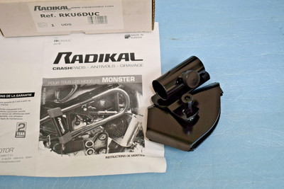 RADIKAL U-Diebstahlsicherung Halter für Ducati Monster 696 796 1100 S4R 620 1000 800
