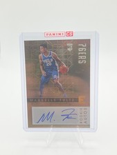 2017-18 PANINI ESSENTIALS MARKELLE FULTZ ROOKIE AUTO #'D /99