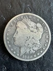 1880-CC Morgan Silver Dollar 1880 CC Carson City Mint $1 USA Coin