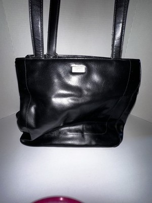VTG Esprit 80s 90s Bag Purse Black Faux Leather with coin purse