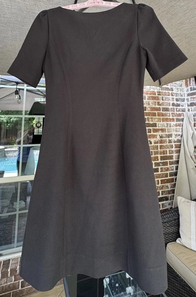 Vestido Vaina Kate Spade Mujer 8 Negro Clásico Hasta la Rodilla Negocios Carrera Foto 2 de 4