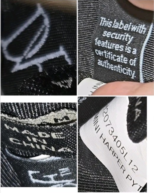 DVF Mini Harper Python Embossed Suede Crossbody S… - image 15