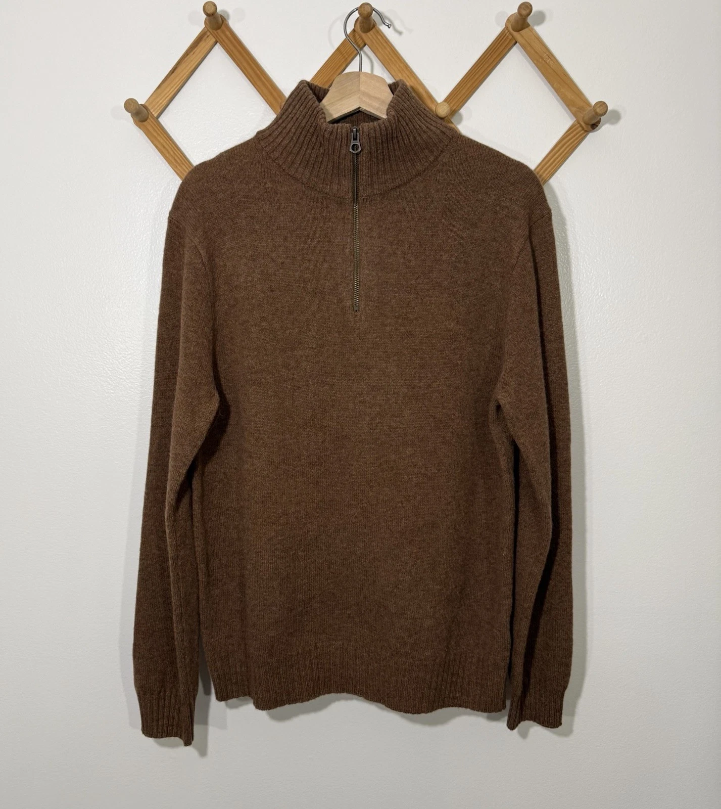 J Crew Slim Sweater 100% Wool M/L