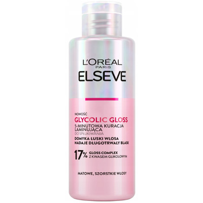 L'Oréal Elseve Glycolic Gloss 5-Minuten Laminierungskur zum Ausspülen 200ml