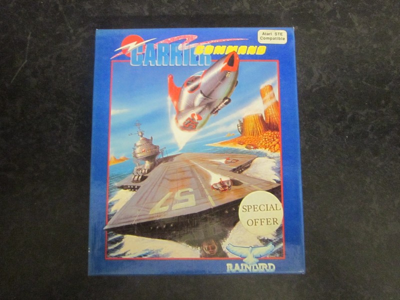 CARRIER COMMAND By Rainbird - ATARI ST - Original Boxed Game