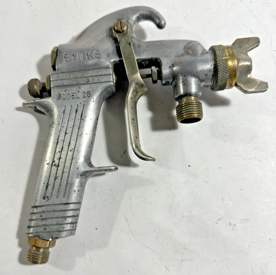 Vintage Binks Model 26 Spray Gun Made USA Chicago Paint Gun Parts Repair