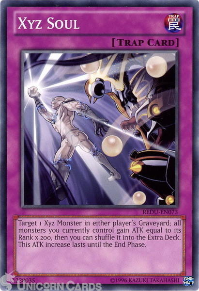 REDU-EN073 Xyz Soul Common UNL Edition Mint YuGiOh Card