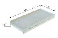 Filter, Innenraumluft Bosch 1 987 432 206 FüR Oe 16 137 331 80 - 6447 Yk - 6479