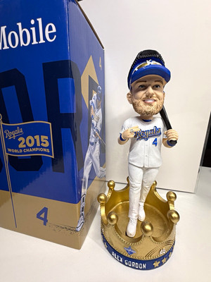 T-Mobile Alex Gordon #4 Kansas City Royals 2015 World Series Bobblehead