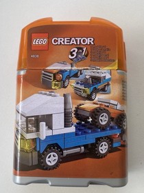 Lego Creator 3 in 1 bundle: 4837 & 4838 in Canisters Both Complete with Manuals