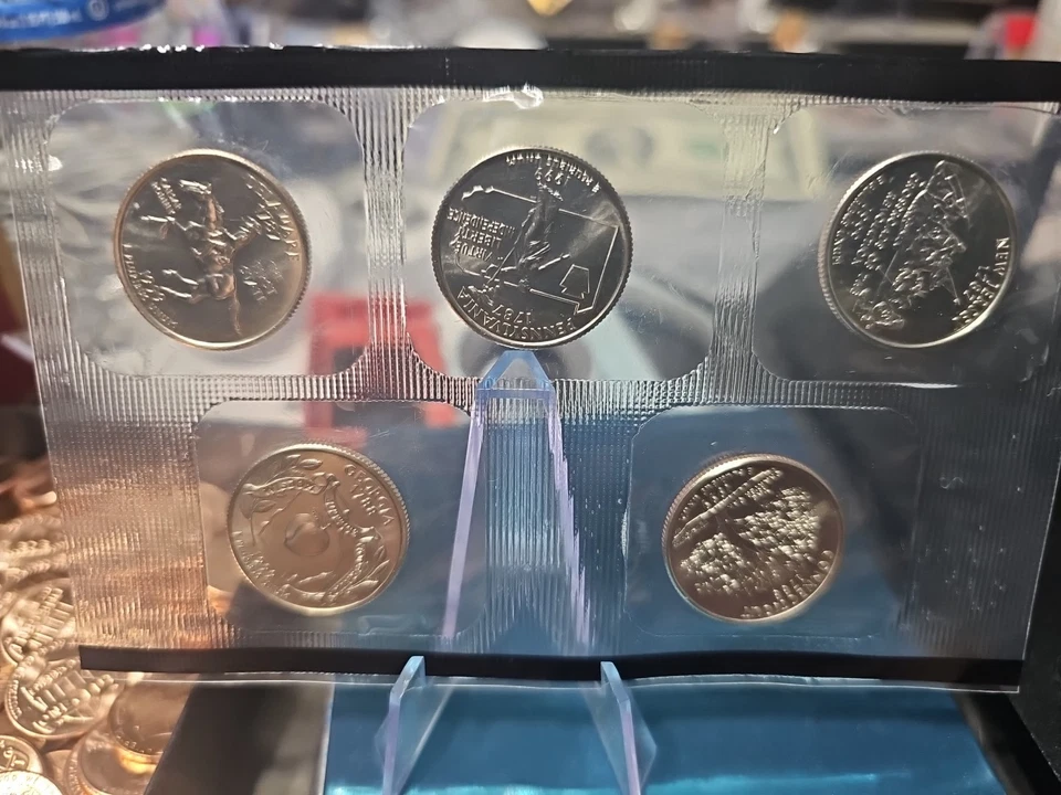 2000d State Quarter Set Uncirculated - Image 2 of 2