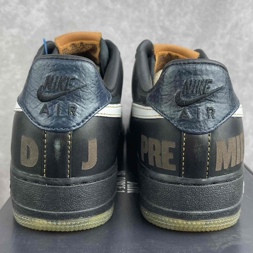 NUEVO Nike Air Force 1 Premium Low DJ Premier Talla 6 395178-001 Promo Muestra Zapatos - Imagen 8 de 11